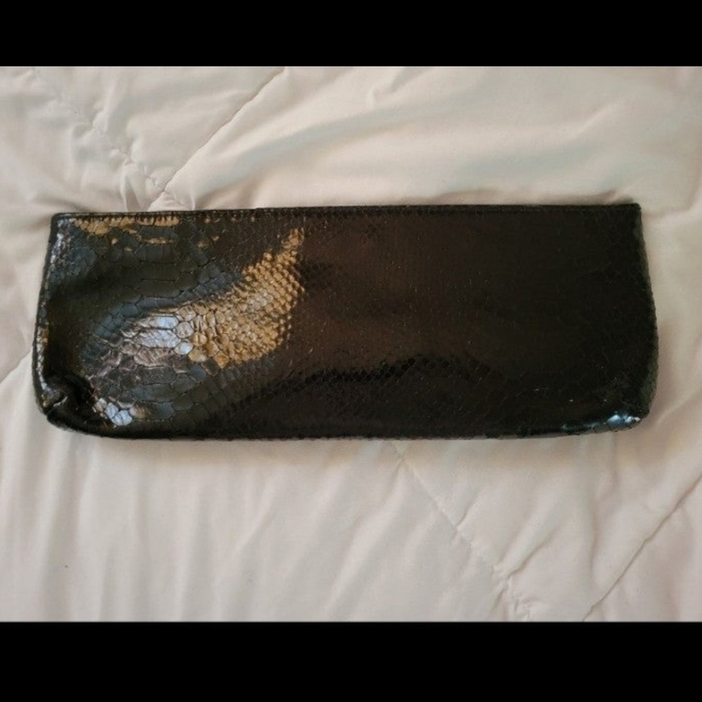 Lorelei Animal Skin Magnetic Envelope Clutch